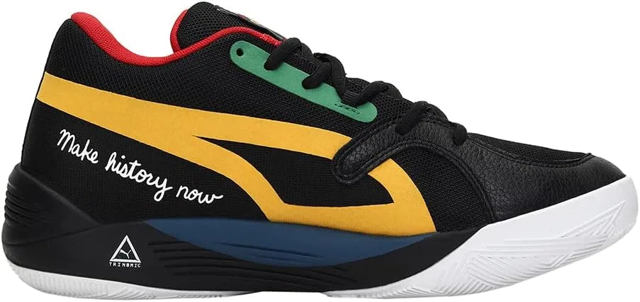 Баскетбольные кроссовки Puma TRC Blaze Court Black Fives унисекс — фото 3