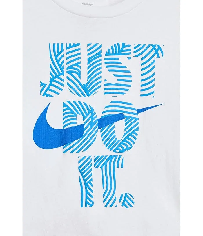 Футболка с графикой In the Zone Nike Kids, White — фото 3