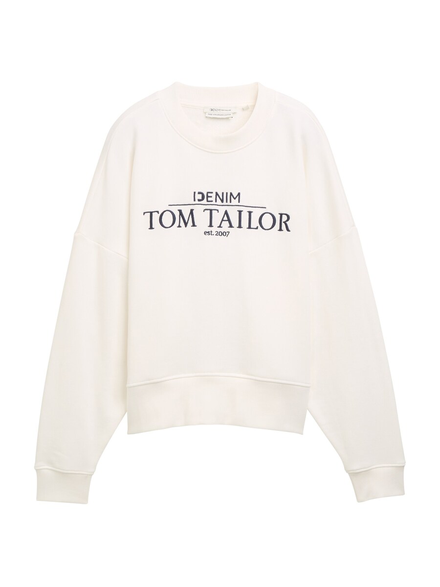 

Толстовка TOM TAILOR DENIM, белый