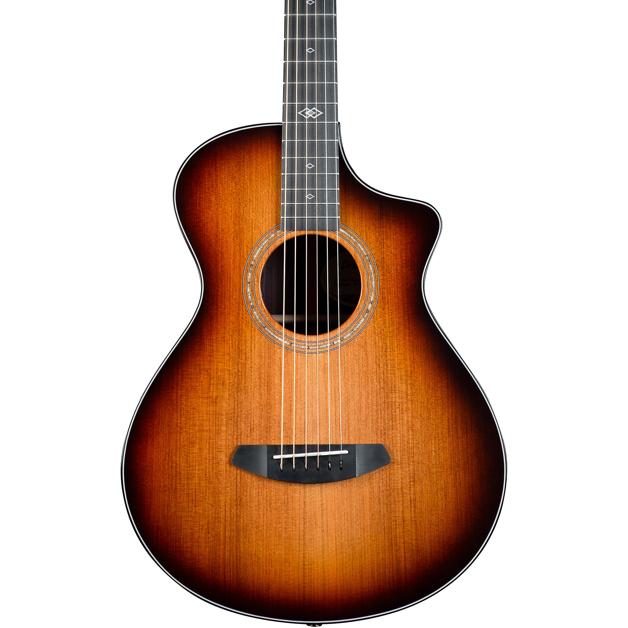 

Breedlove Premier Redwood-Восточно-индийский палисандр Concertina CE Акустическая электрогитара Edge Burst