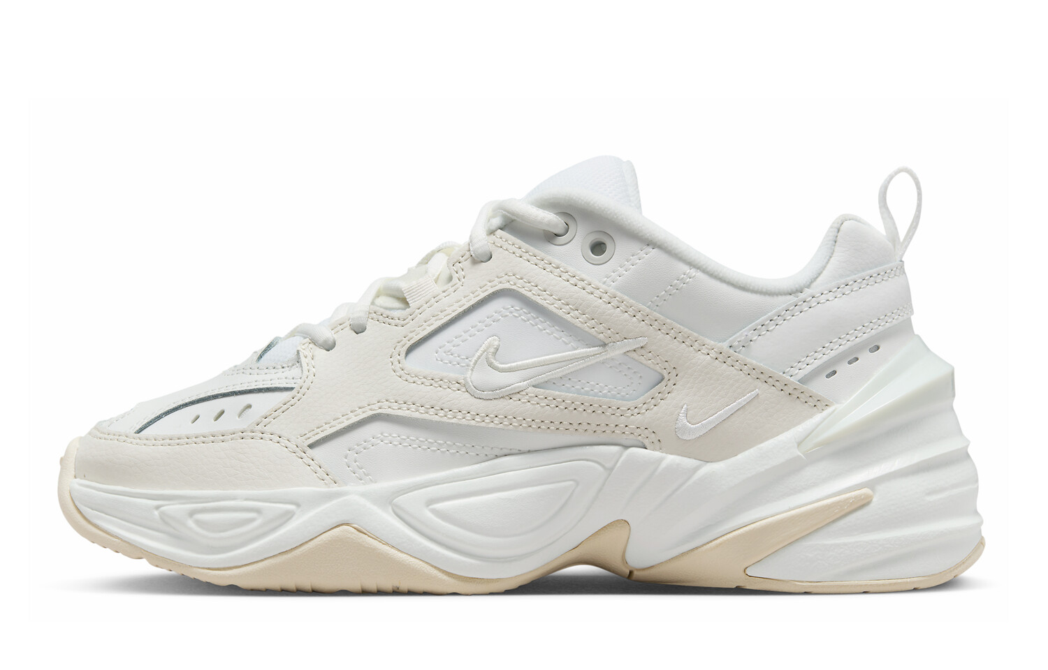 Кроссовки Nike M2K Chunky Sneakers Women's Low-Top Beige Pink — фото 4