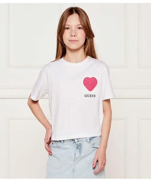 

Футболка Loose fit Guess, белый