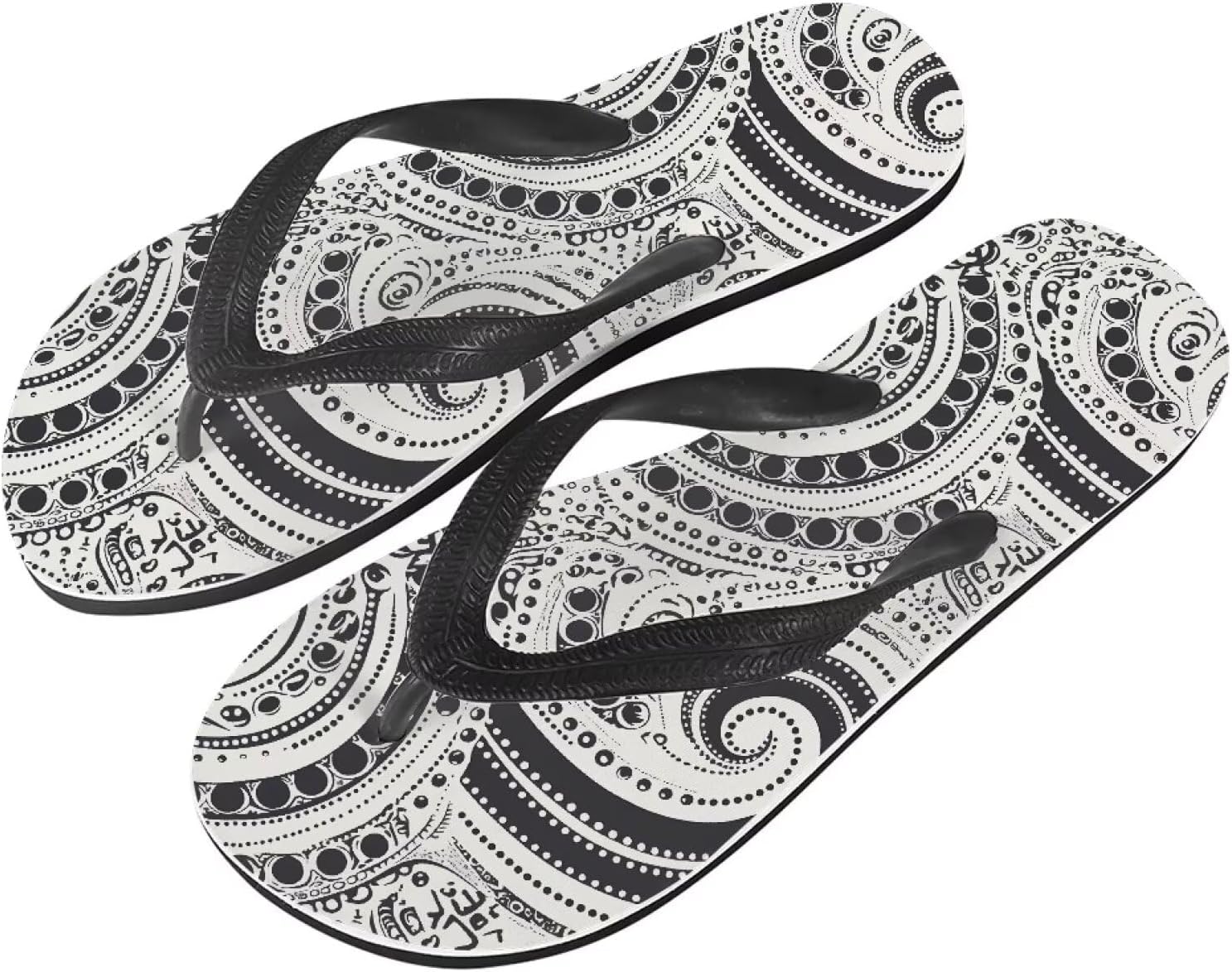 

Мужские пляжные шлепанцы Semiouray с американским флагом, классические шлепанцы Daisy, удобные мужские пляжные тапки, Boho Spiral Round