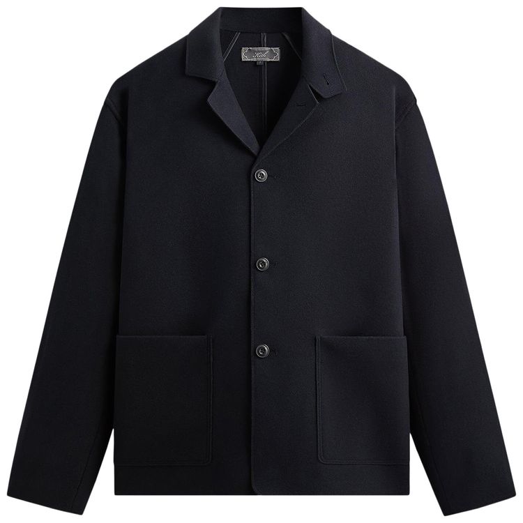 

Куртка Kith Felted Jersey Savion Jacket, черный