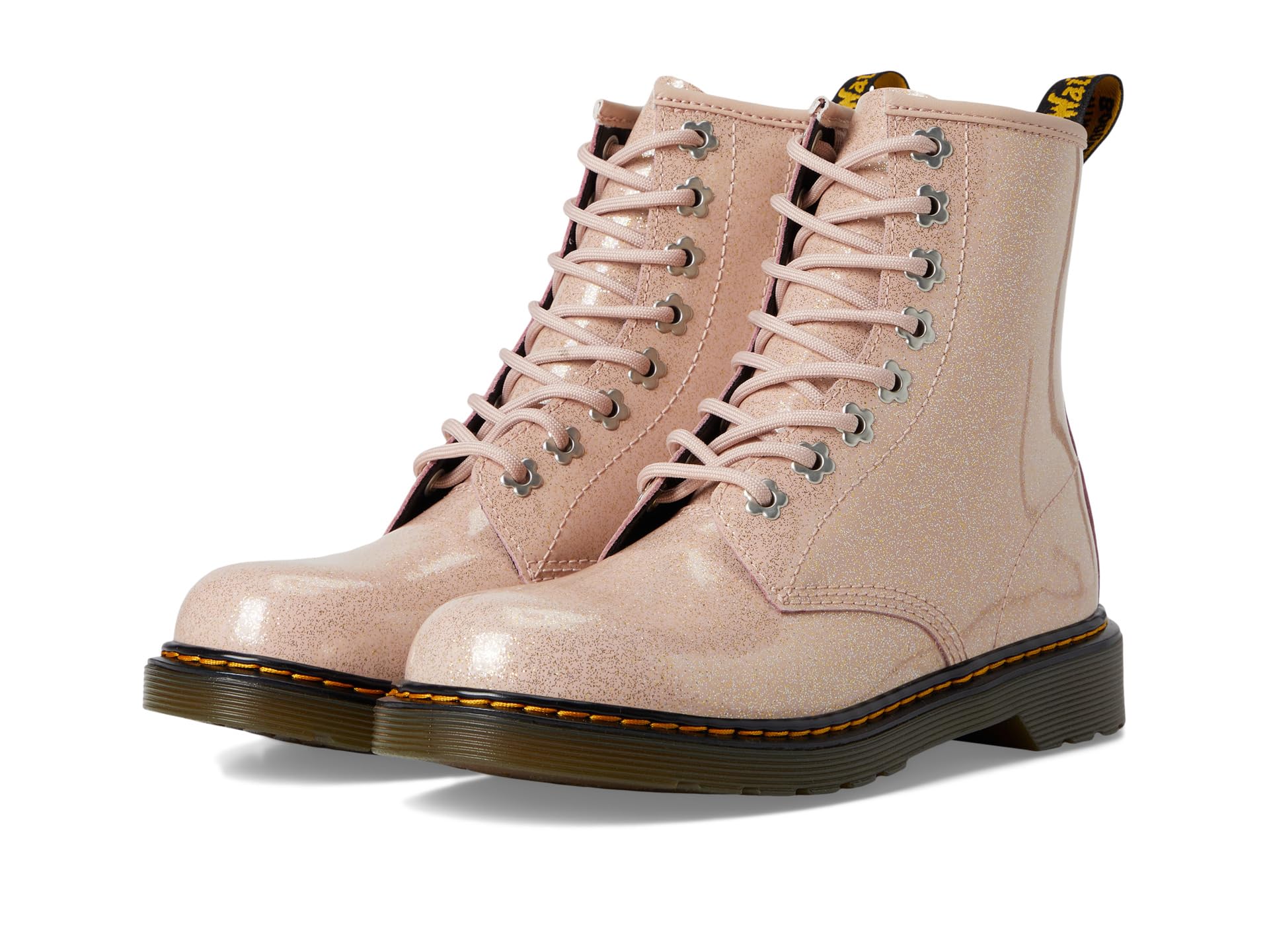 

Ботинки Dr. Martens Kid's Collection 1460, цвет Powder Pink Glitter