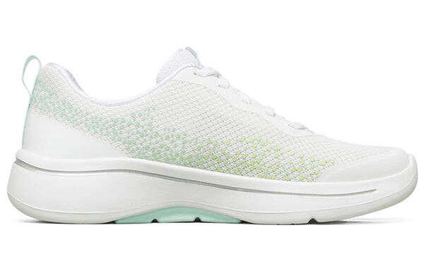 Тапочки go walk arch fit 'white light blue' Skechers, белый — фото 2