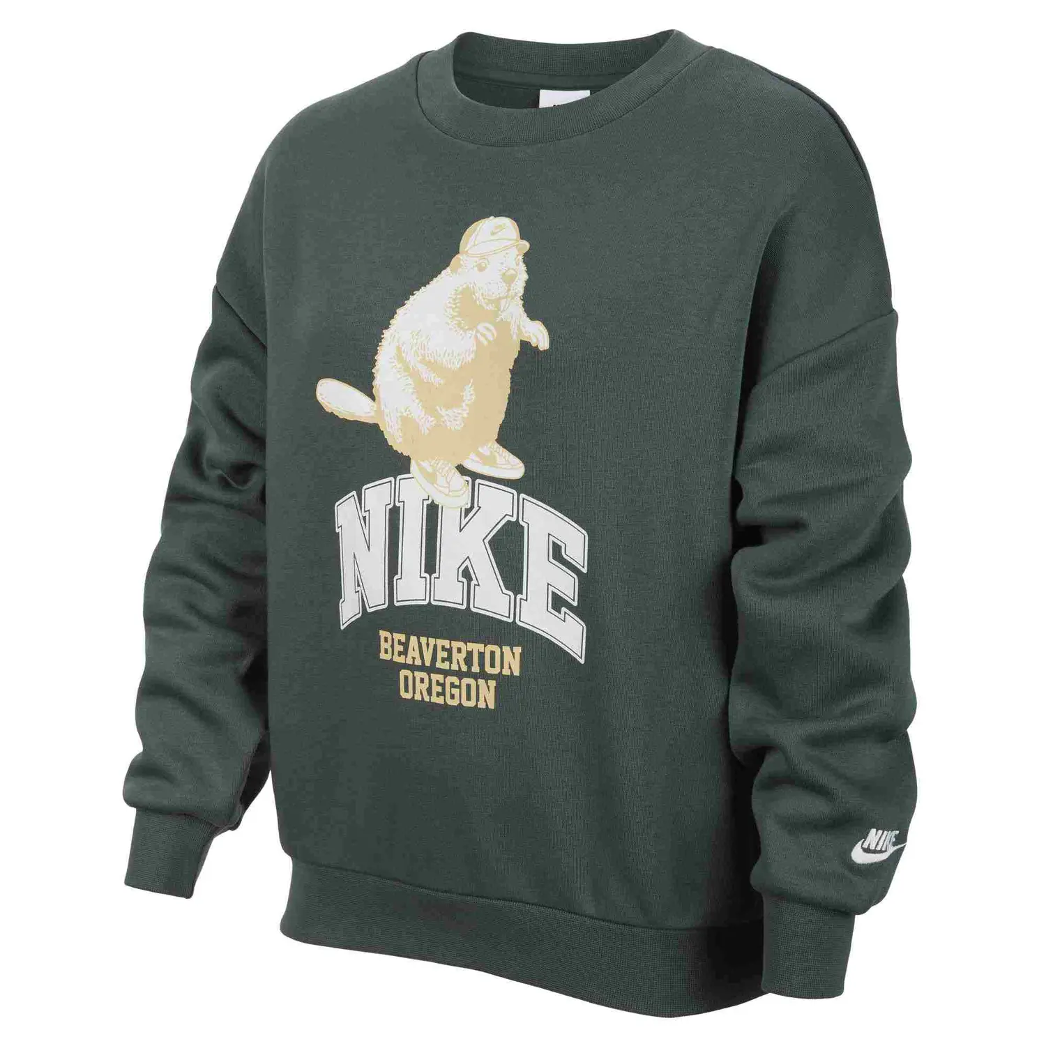 

Nike Спортивная толстовка, винтажная, зеленая, детская