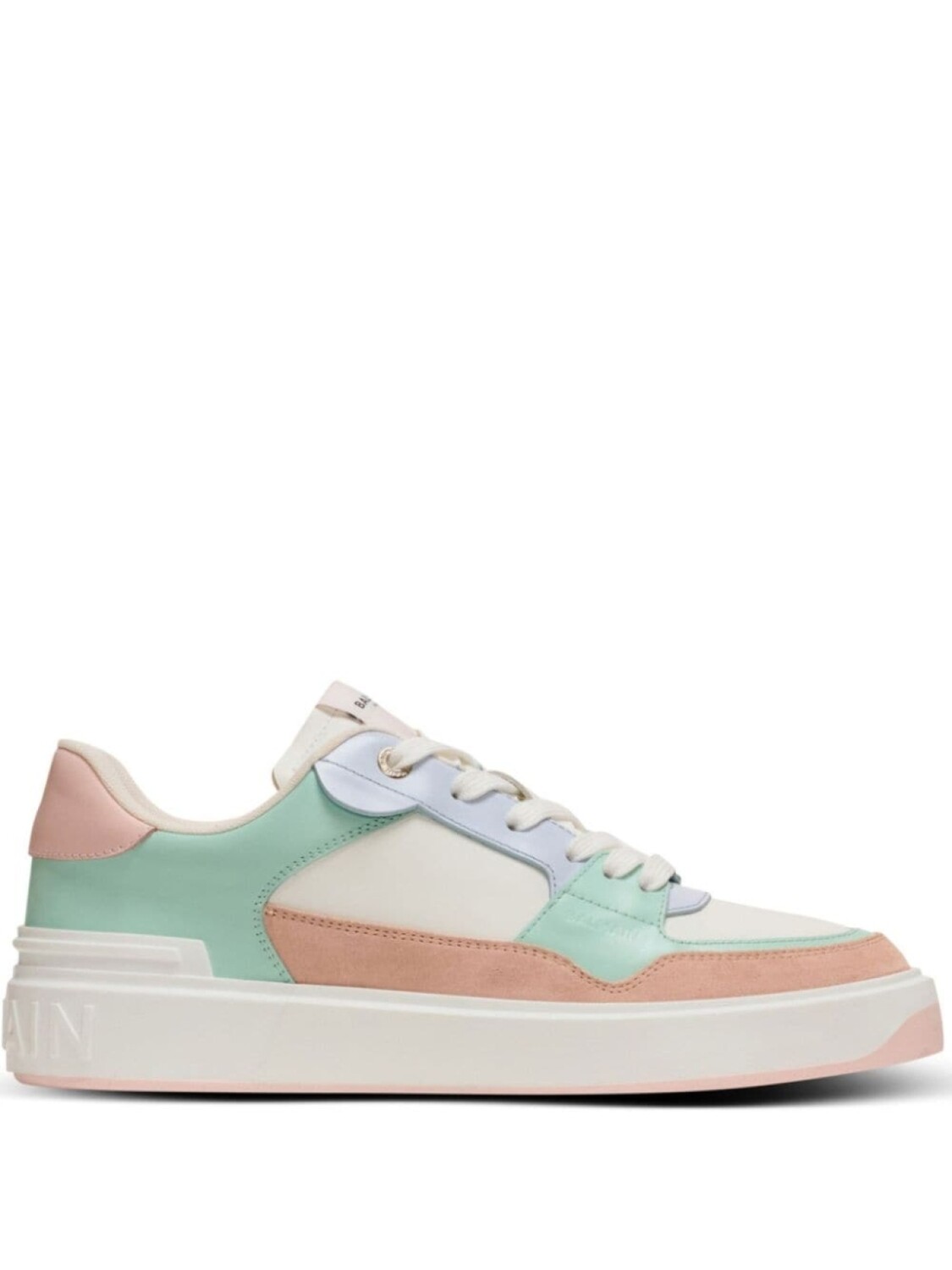 

Balmain кроссовки B-Court со вставками, розовый