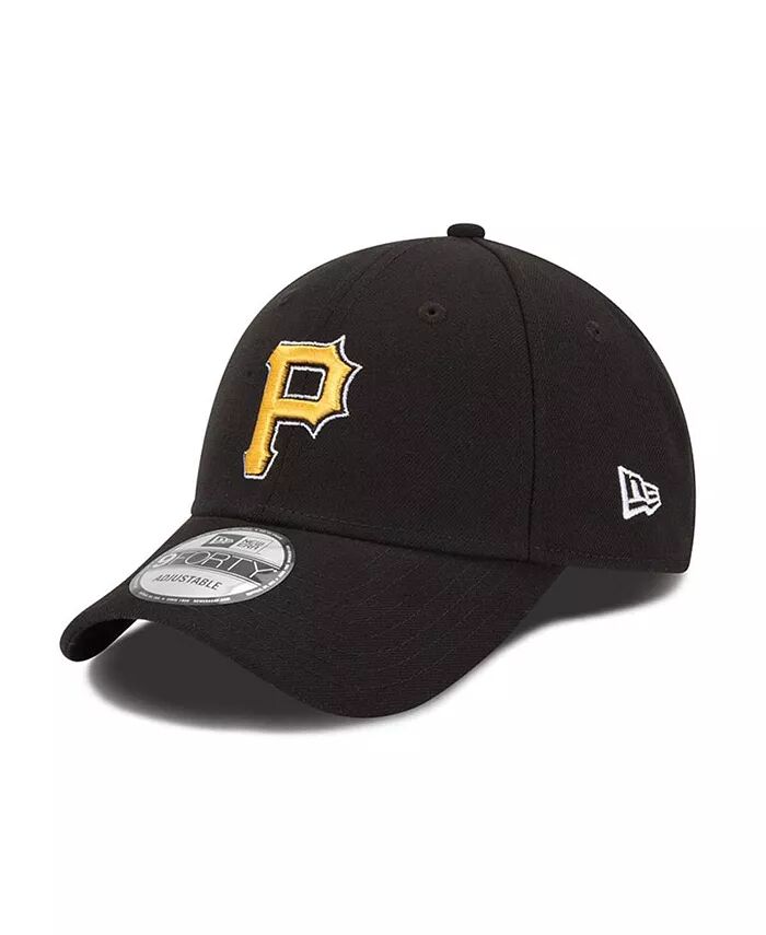 

Мужская черная регулируемая кепка Pittsburgh Pirates The League 9Forty New Era, черный