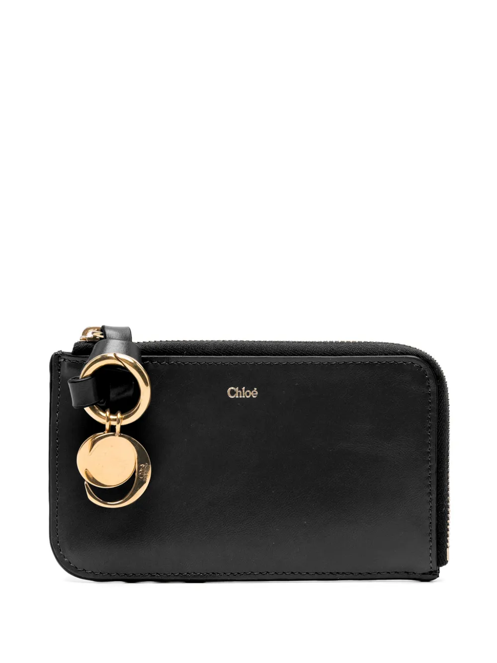 

Маленький кошелек для монет Alphabet CHLOÉ, черный