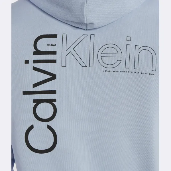 Толстовка свободного кроя Calvin Klein, синий — фото 4