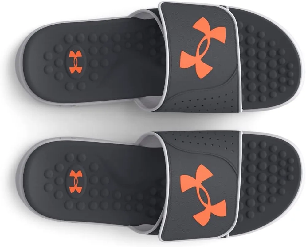 Сандалии Under Armor Ignite 7 для мужчин Under Armour, белый/ярко-оранжевый/серый — фото 3