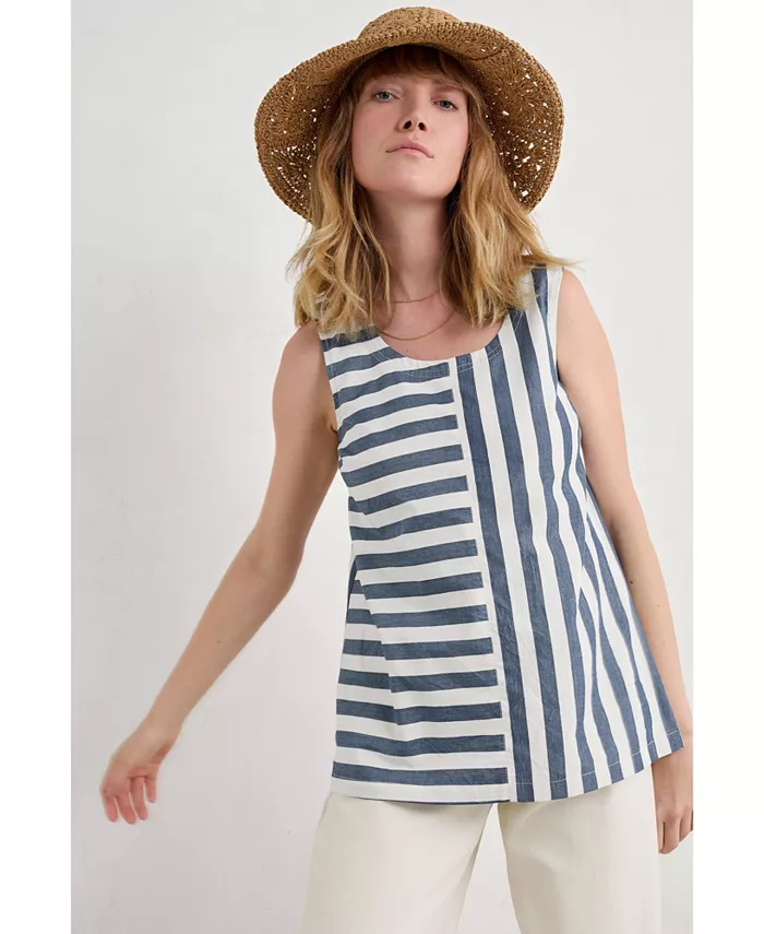 

Женский жилет Sea Kissed Seasalt Cornwall, синий