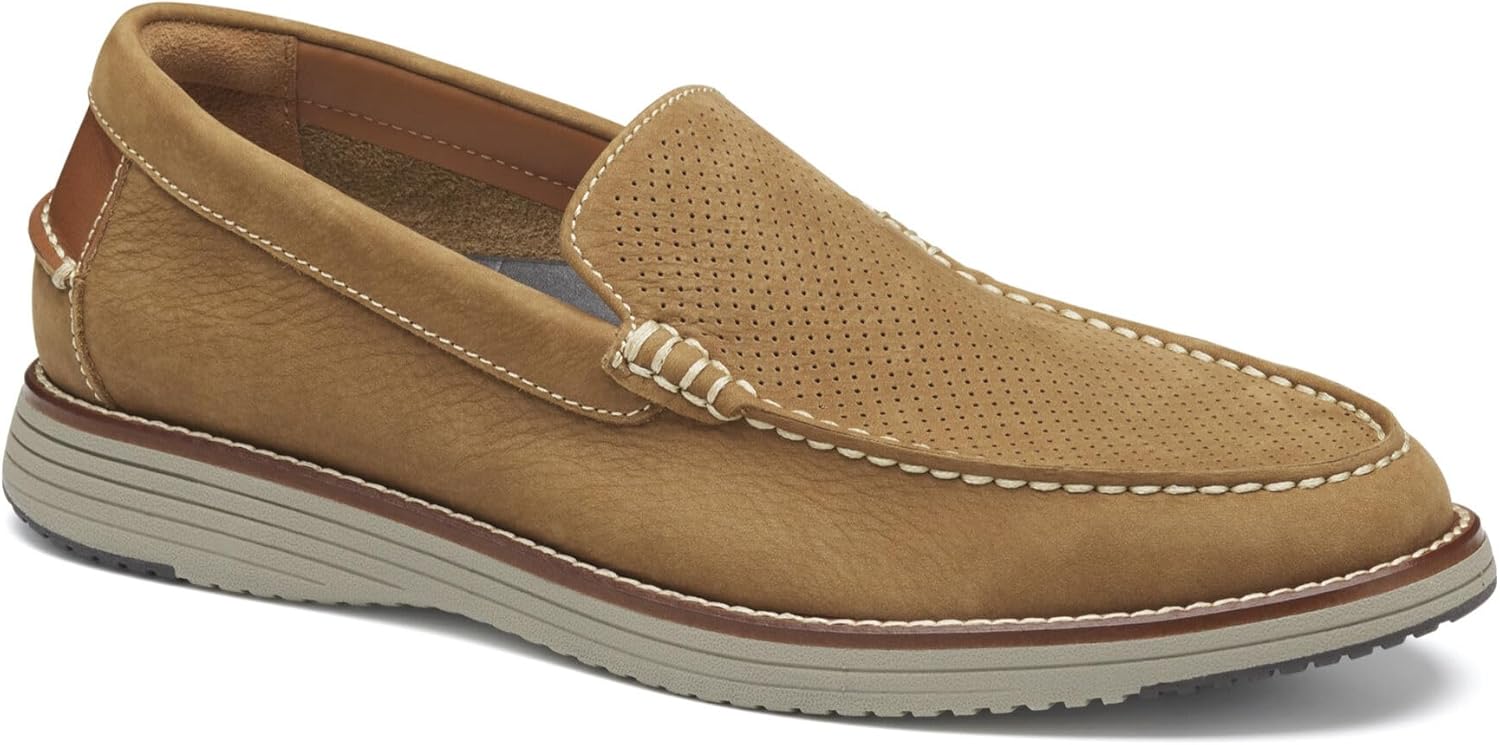 

Мужские лоферы Johnston Murphy Upton Perf Venetian Johnston & Murphy, Snuff Nubuck