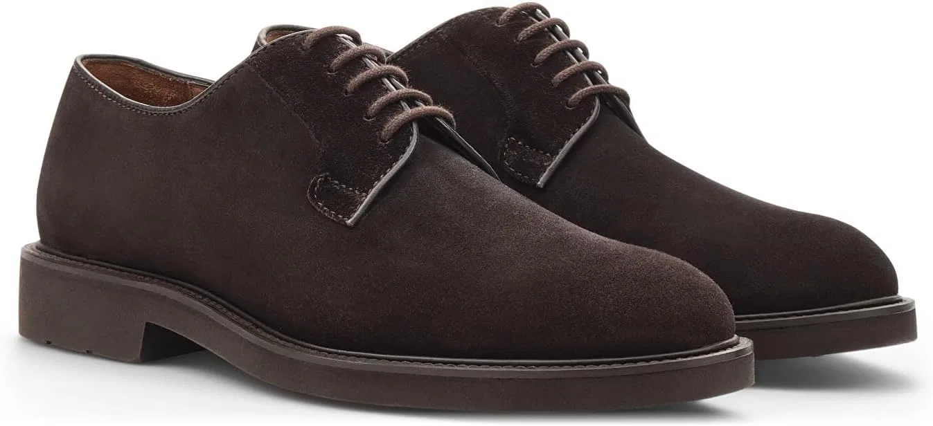 Кроссовки Lottusse Men's L7234 Blucher, Mocha — фото 4
