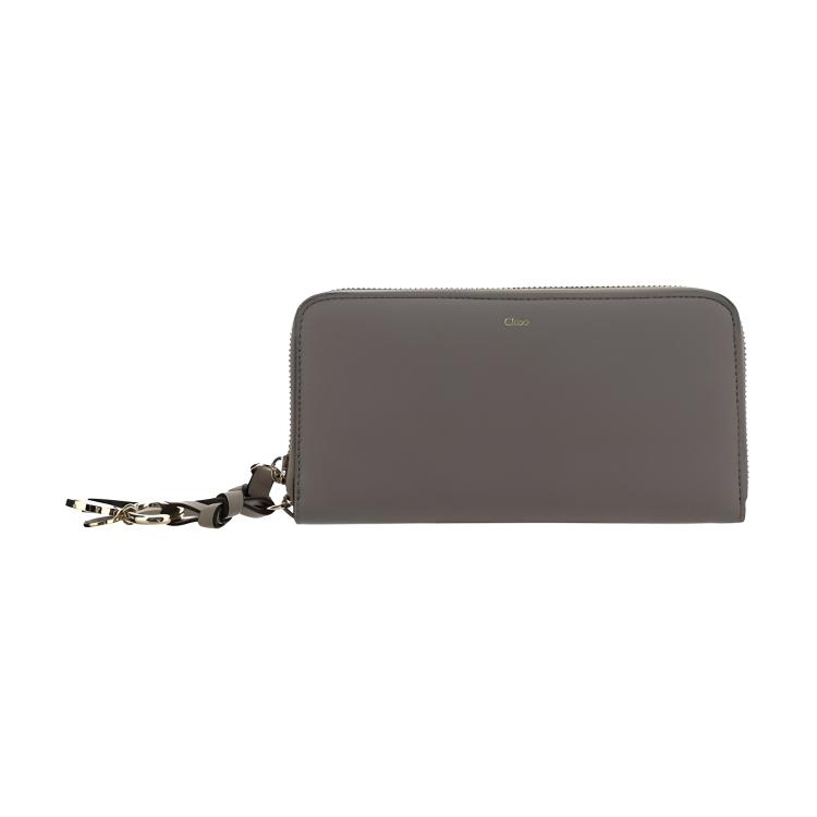 

Chloé Кожаный кошелек Chloe для женщин, серый