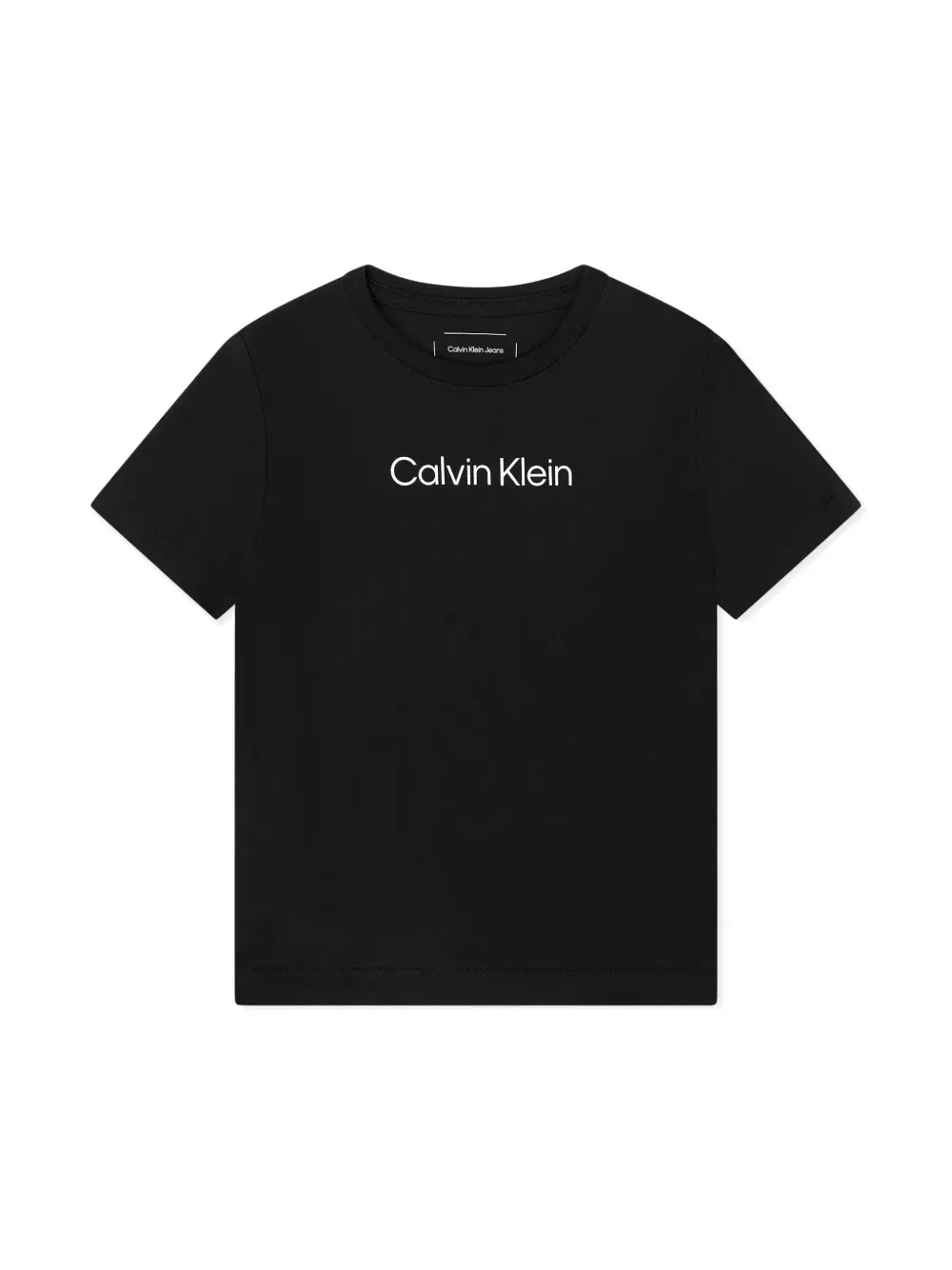 Хлопковые футболки (комплект из двух штук) Calvin Klein Kids, черный — фото 3