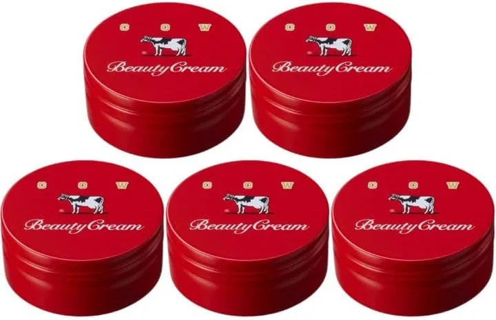 Набор для ухода за кожей Cow Brand Red Box Beauty Cream, 5 штук, 80 г, молочное масло