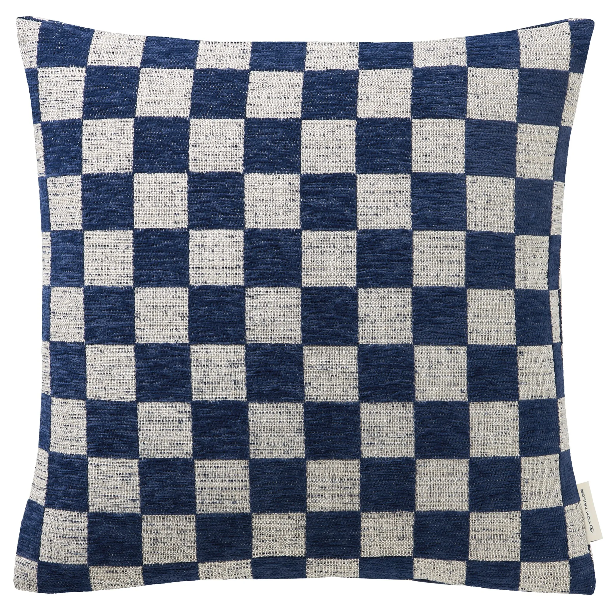 

Чехол на подушку TOM TAILOR HOME «Шахетка», (1 шт.), цвет blau