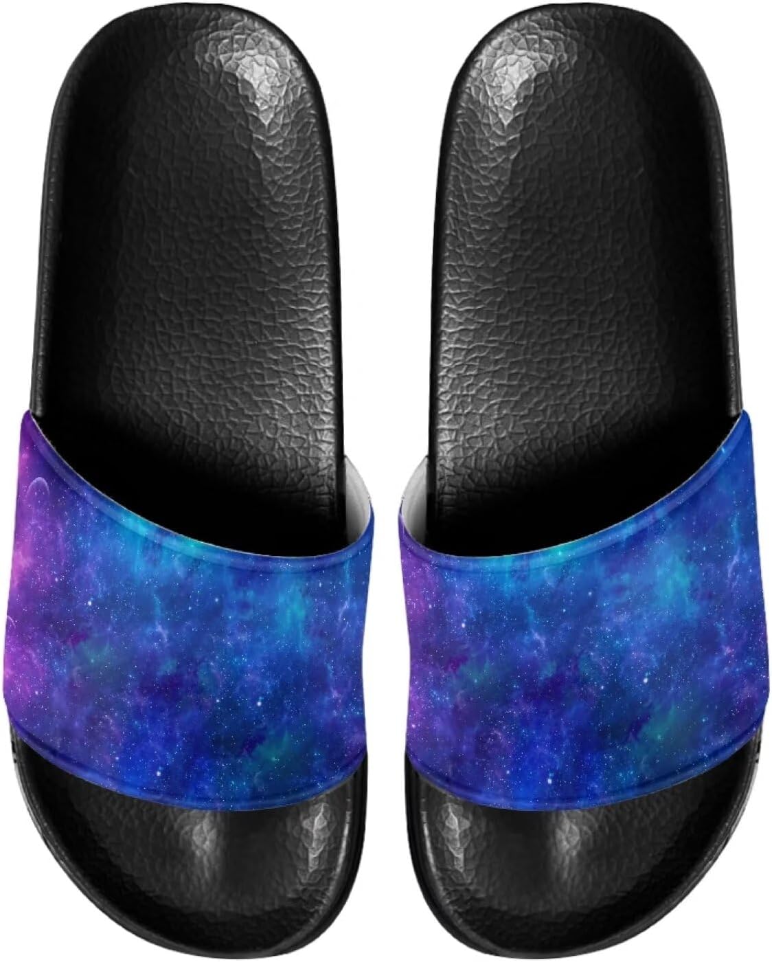 

Мужские домашние сандалии Psesaysky с подушкой, обеспечивающие максимальный комфорт, повседневные сандалии-шлепанцы с открытым носком, нескользящие тапочки, водостойкие мягкие плоские туфли, обувь с одной полосой, Galaxy