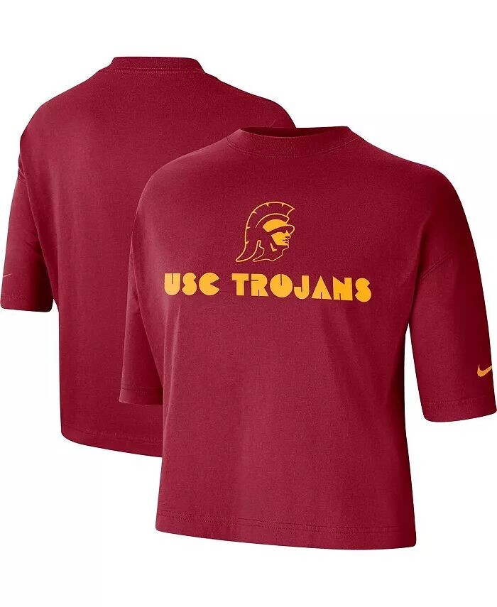 

Женская футболка Cardinal USC Trojans Crop Performance Nike