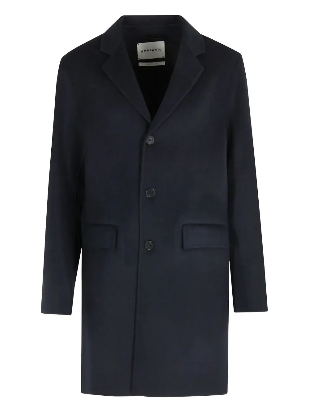 

Пальто с лацканами и клапанами на карманах Amaranto, синий