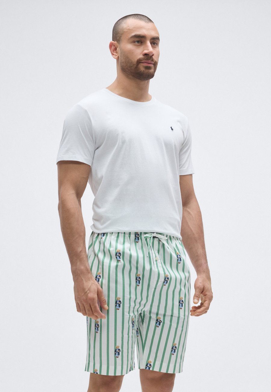 Пижамные брюки Polo Ralph Lauren SLEEP SHORT BOTTOM, Outback Green/Green — фото 4