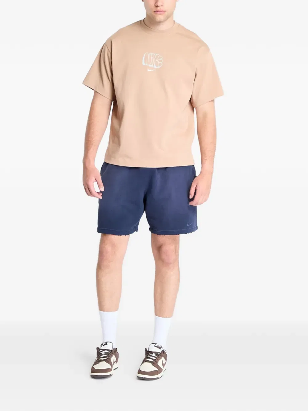 Футболка с логотипом Nike, нейтральный