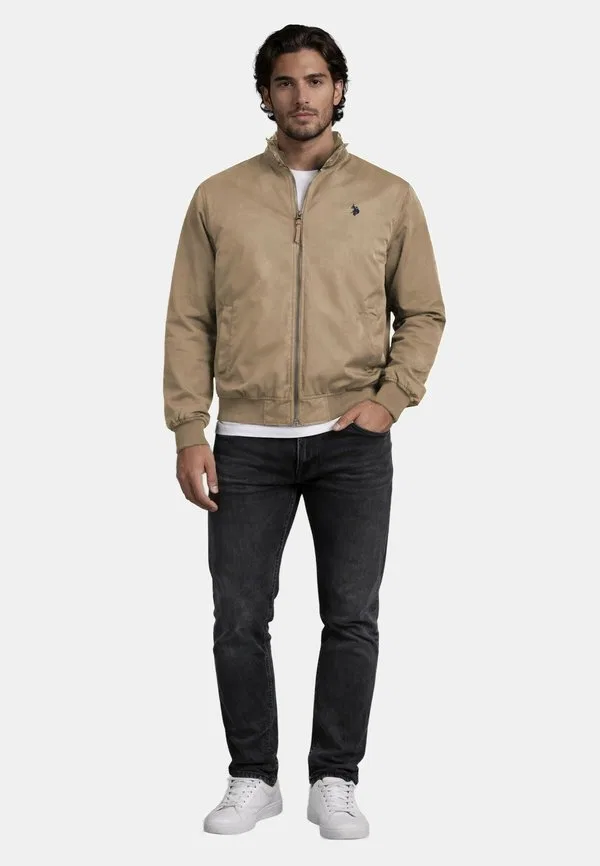 Легкая куртка сша U.S. Polo Assn., Beige — фото 2