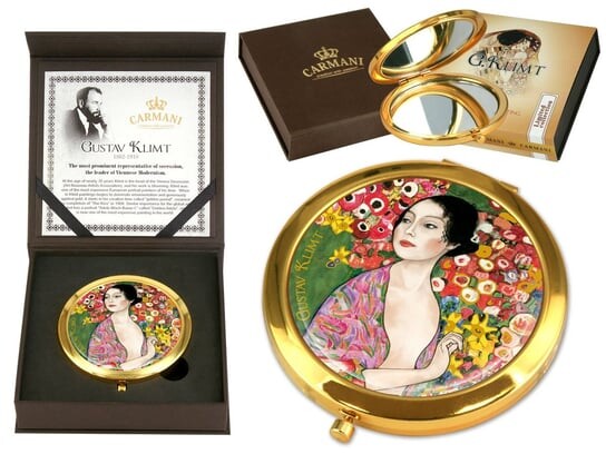 

Зеркало - Г. Климт, Танцовщица (КАРМАНИ), Carmani, золотой