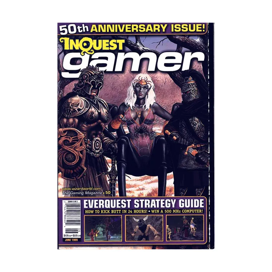 

Журнал #50 "AD&D 25th Anniversary Module - Warriors of the Gray Queen" (Cover 2), InQuest Gamer Magazine