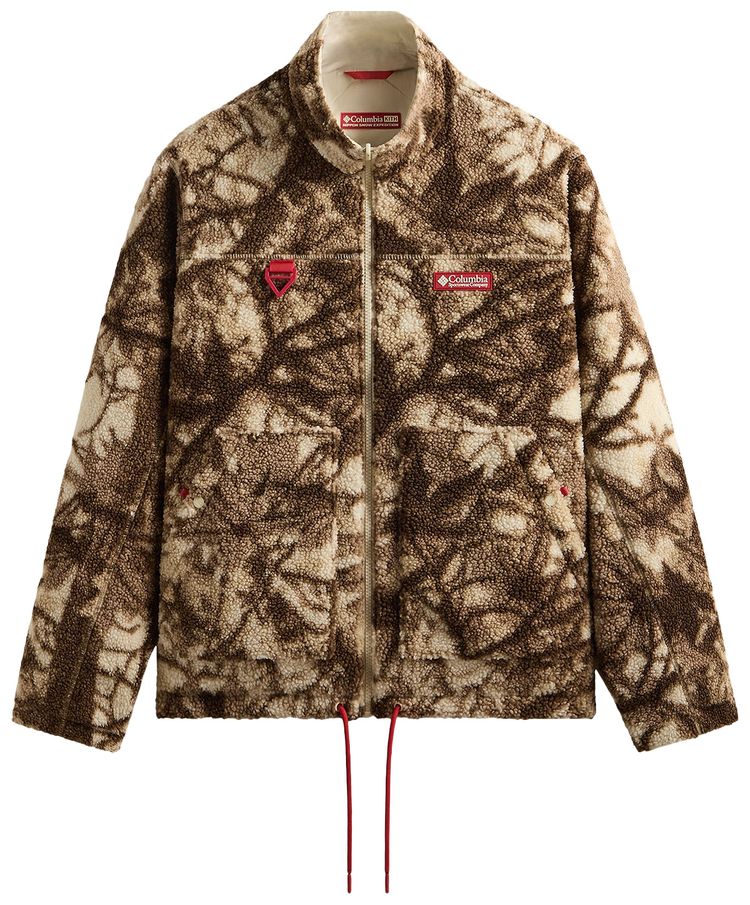 

Легкая двусторонняя куртка-пуховик Kith For Columbia, коричневый