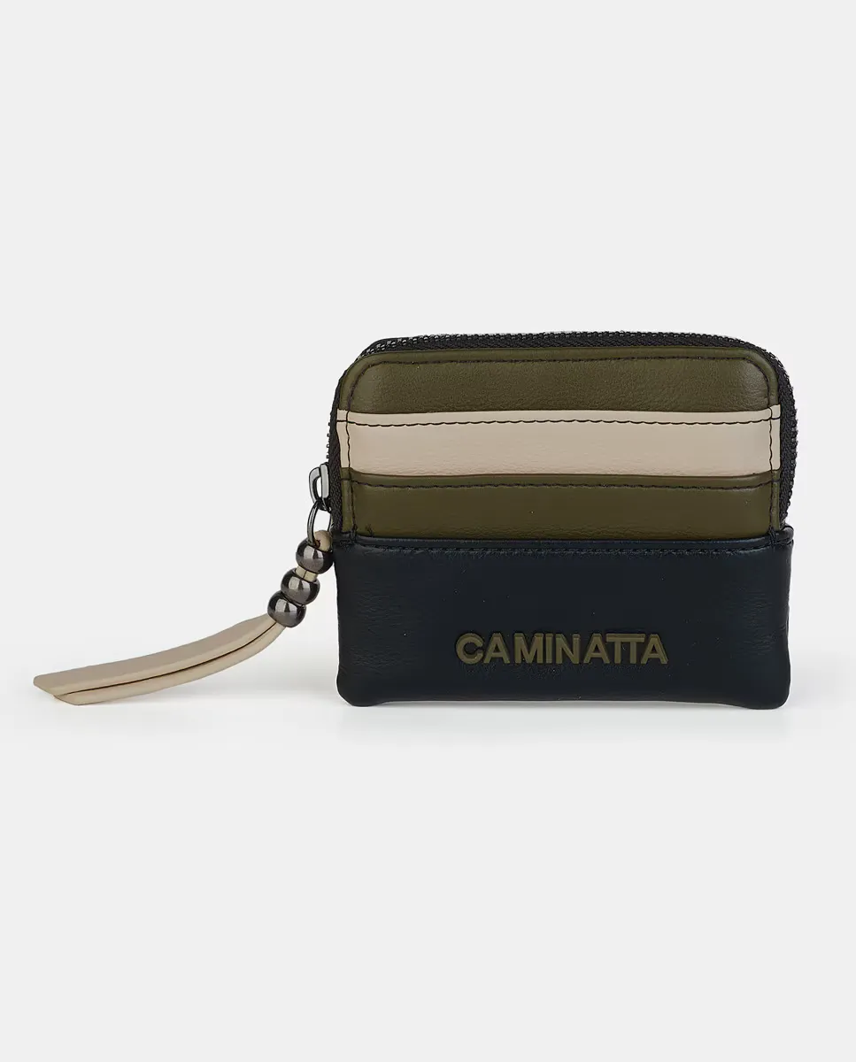 

Держатель для карт из ПУ Caminatta, черный