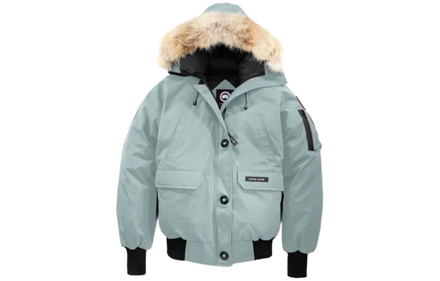Пуховик зимний женский Air Mirror синий/грозовое небо Canada Goose — фото 2