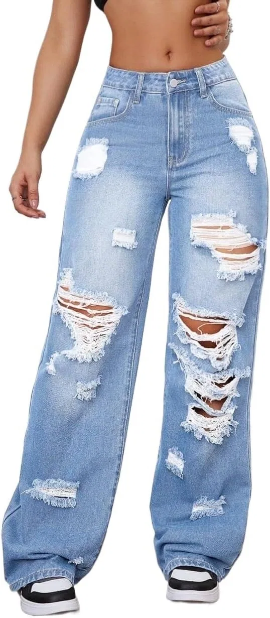 Джинсы Wide Leg, Women's Legendary, Light Wash