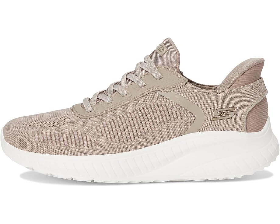 Кроссовки BOBS from SKECHERS Hands-Free Slip-ins - Bobs Sport Chaos - Current Muse, серо-коричневый — фото 4