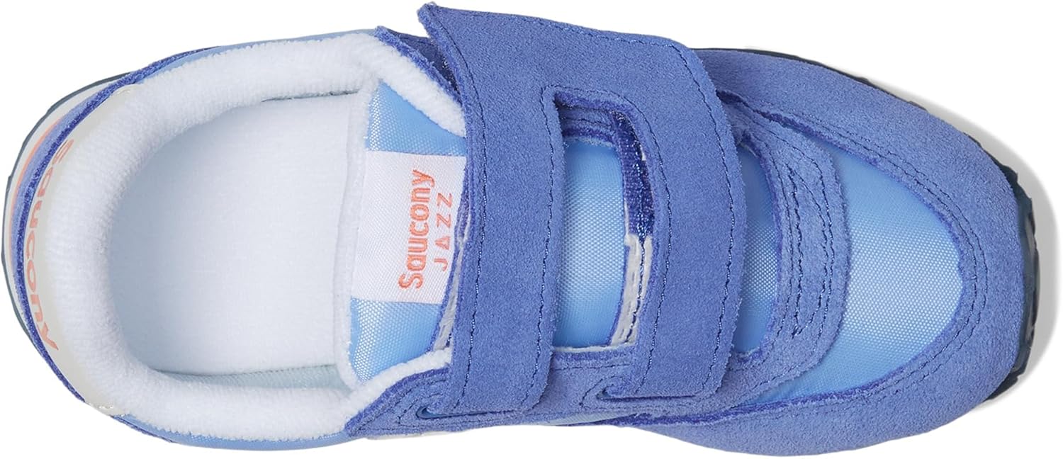 Детские кроссовки Saucony Baby Jazz на липучках, синий — фото 2