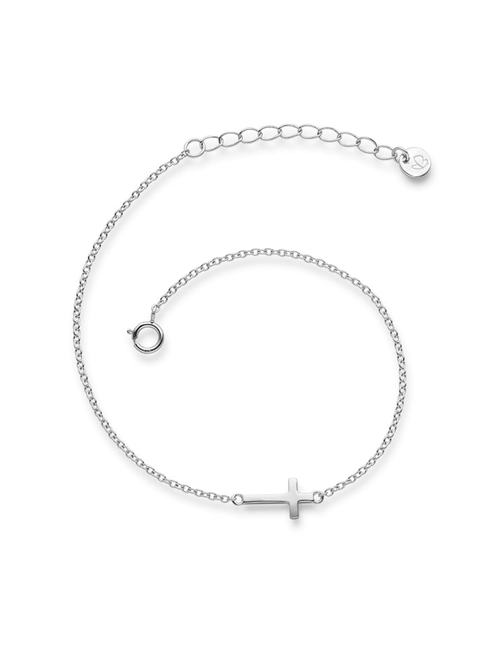 

Glanzstücke München Браслет с крестом из стерлингового серебра