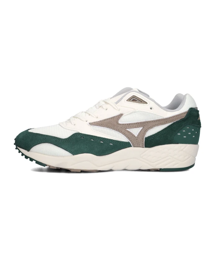 

Кроссовки с сетчатыми и замшевыми элементами Mizuno, мультиколор