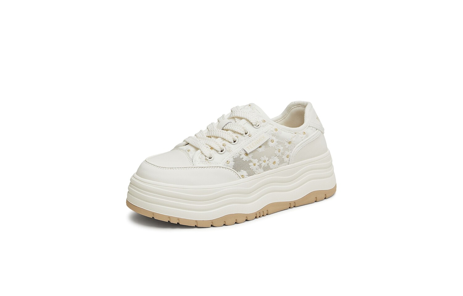 

Кроссовки для образа жизни Женские низкие Teenmix, цвет Mesh - Beige