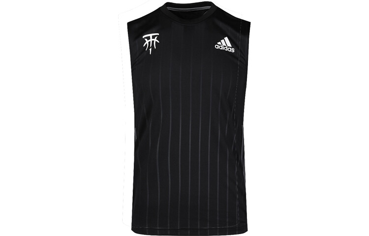 

Баскетбольная майка мужская черная Adidas, черный
