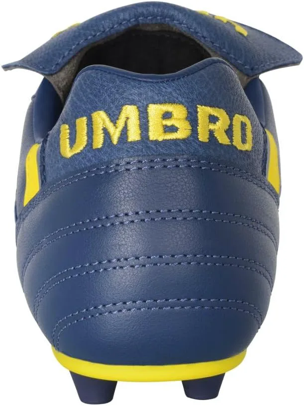Мужские бутсы Umbro Speciali Pro 24 Gl Fg, темно-синий/желтый — фото 3