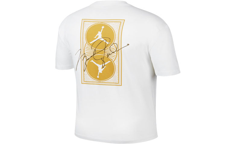 

Jordan Футболка Jumpman Air мужская, белая, желтая