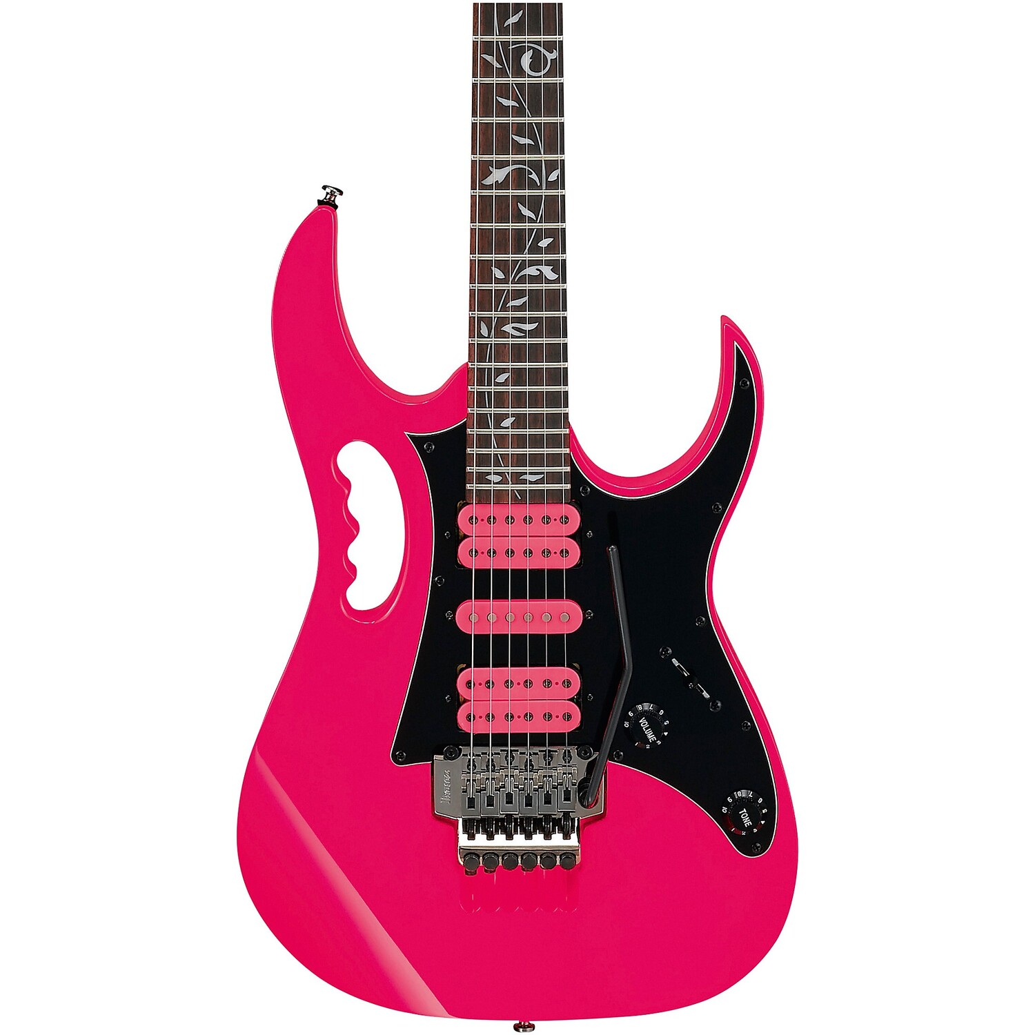 

Ibanez JEMJRSP Steve Vai Signature электрогитара розовая