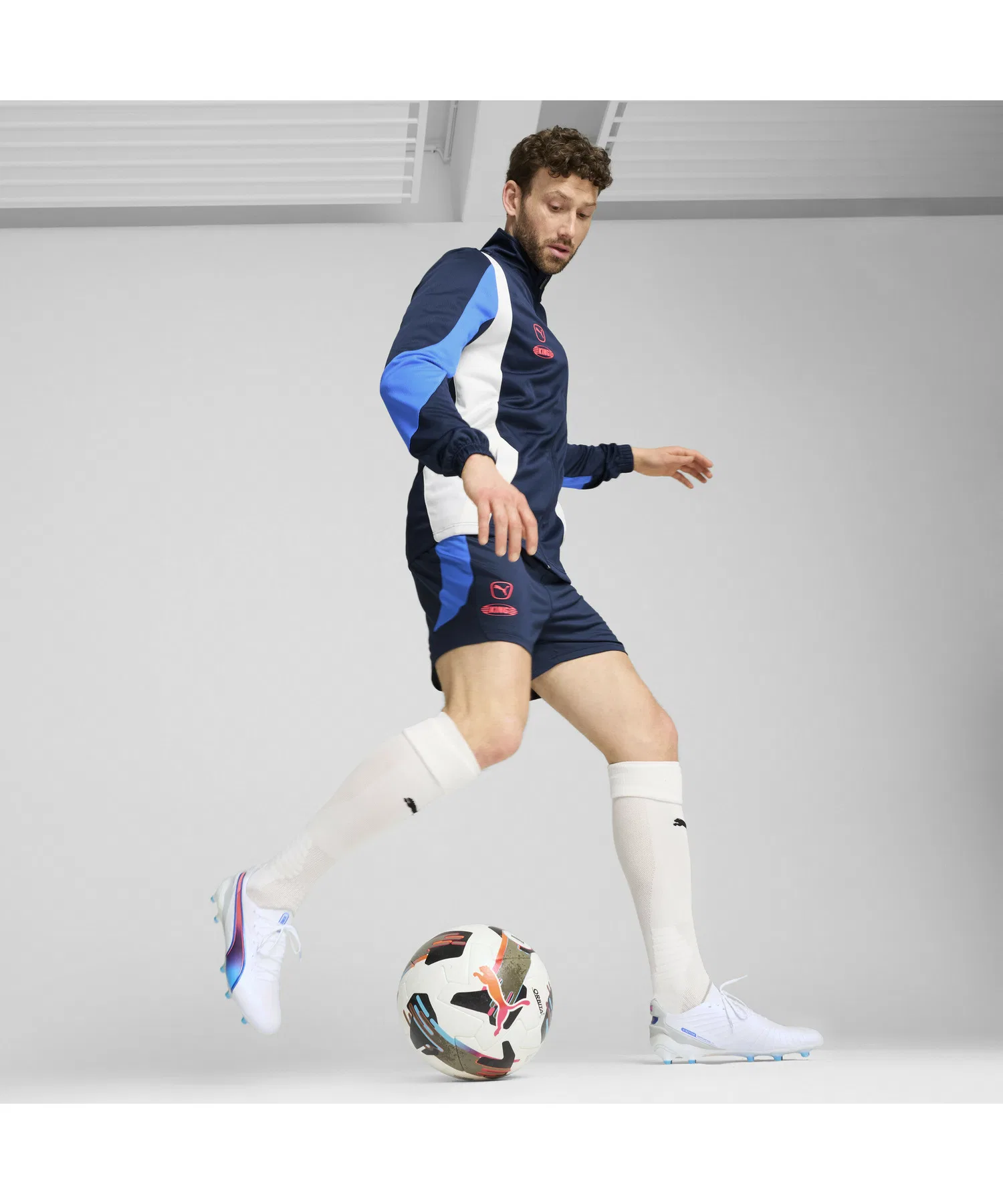 Мужские футбольные бутсы PUMA King Ultimate FG/AG чёрные — фото 2