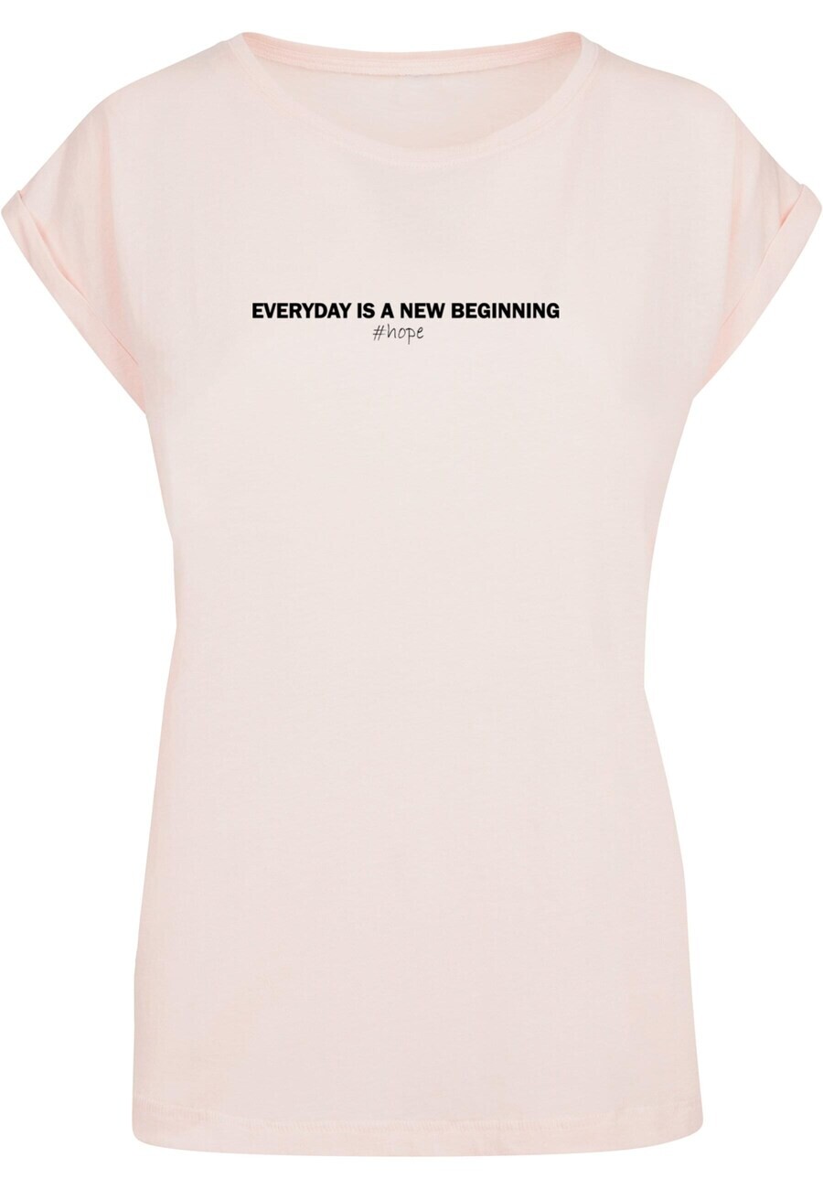 

Футболка Merchcode HOPE, цвет Pastel Pink