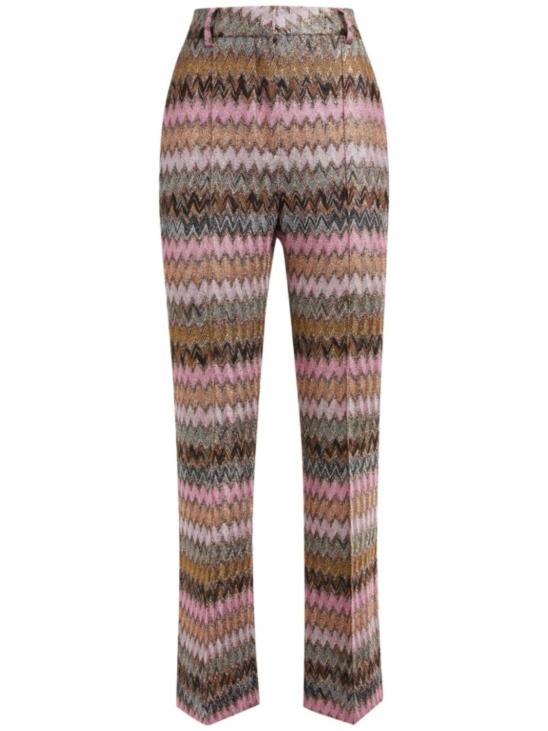 

Missoni брюки с металлизированной отделкой, розовый