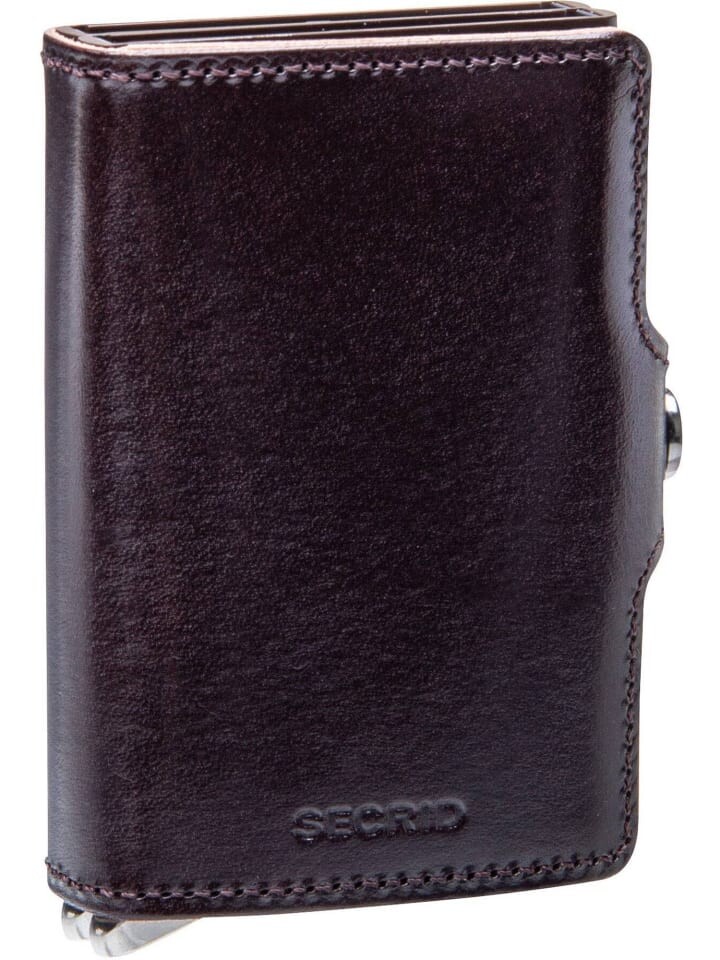 

Кошелек Secrid Geldbörse Premium Twinwallet Dusk, цвет Dark Brown