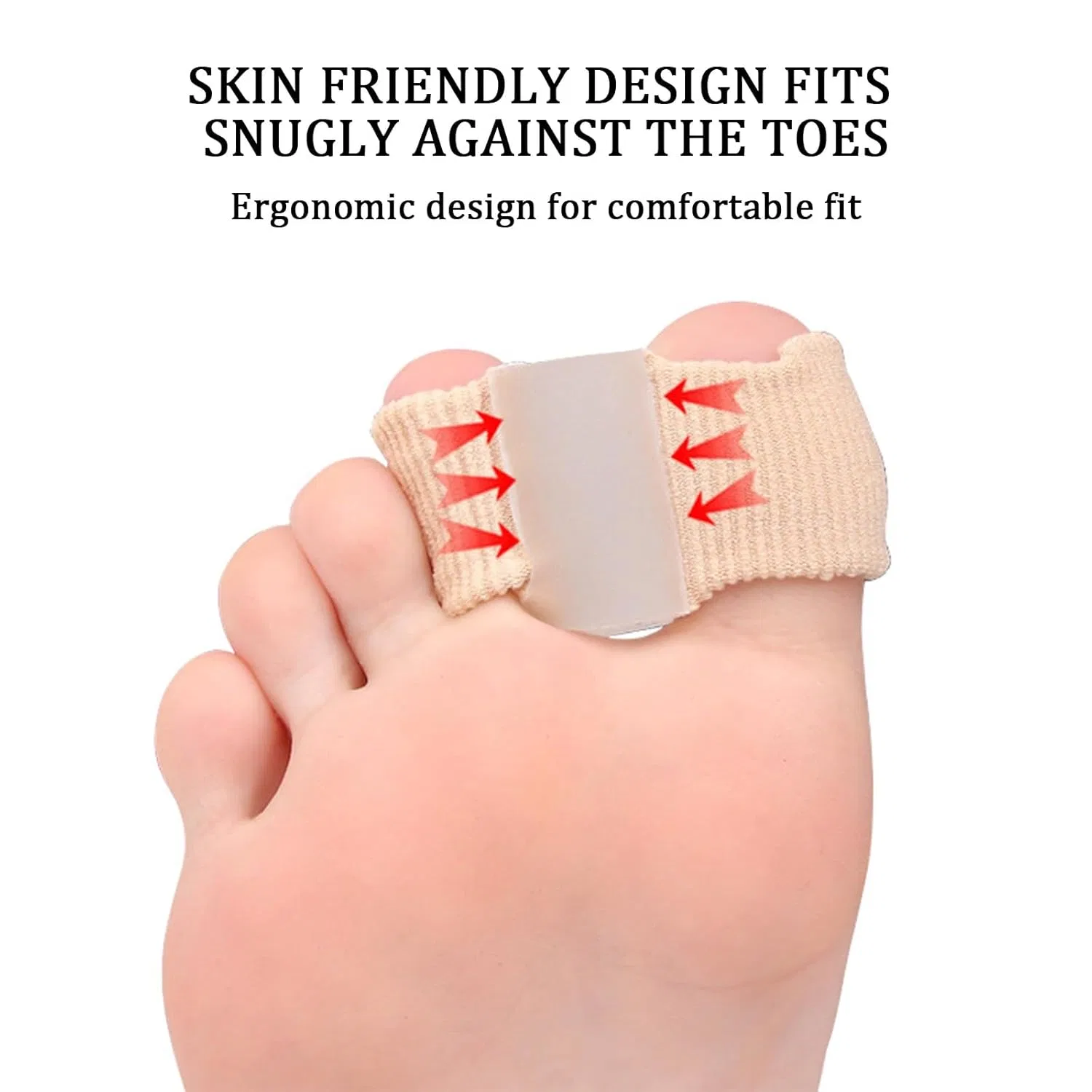 Силиконовый корректор Hallux Valgus, 4 шт. ‎Generisch, 4 Pieces. — фото 4