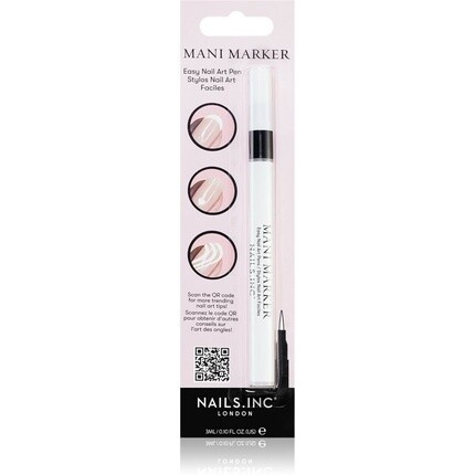 

Лак для ногтей Nails Inc. Mani Marker - белый, 3 мл